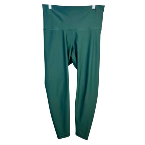 Old Navy Active Powersoft Go-Dry Extra High-Rise Leggings L Green - Picture 2 of 6